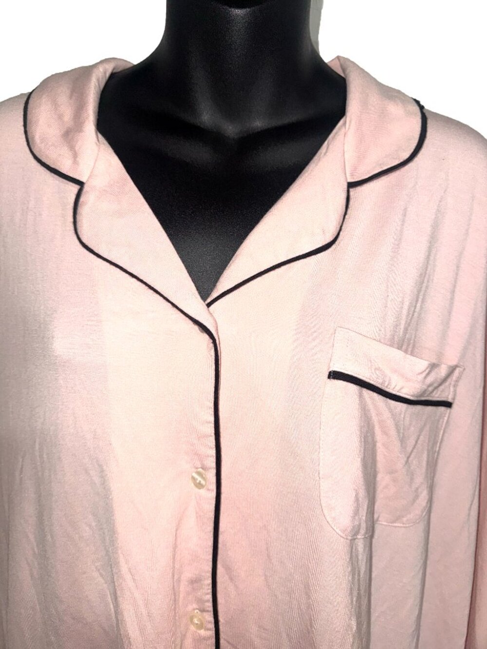 NWT Member's Mark Pink Pajama Set Women's Size XXL - Picture 5 of 8